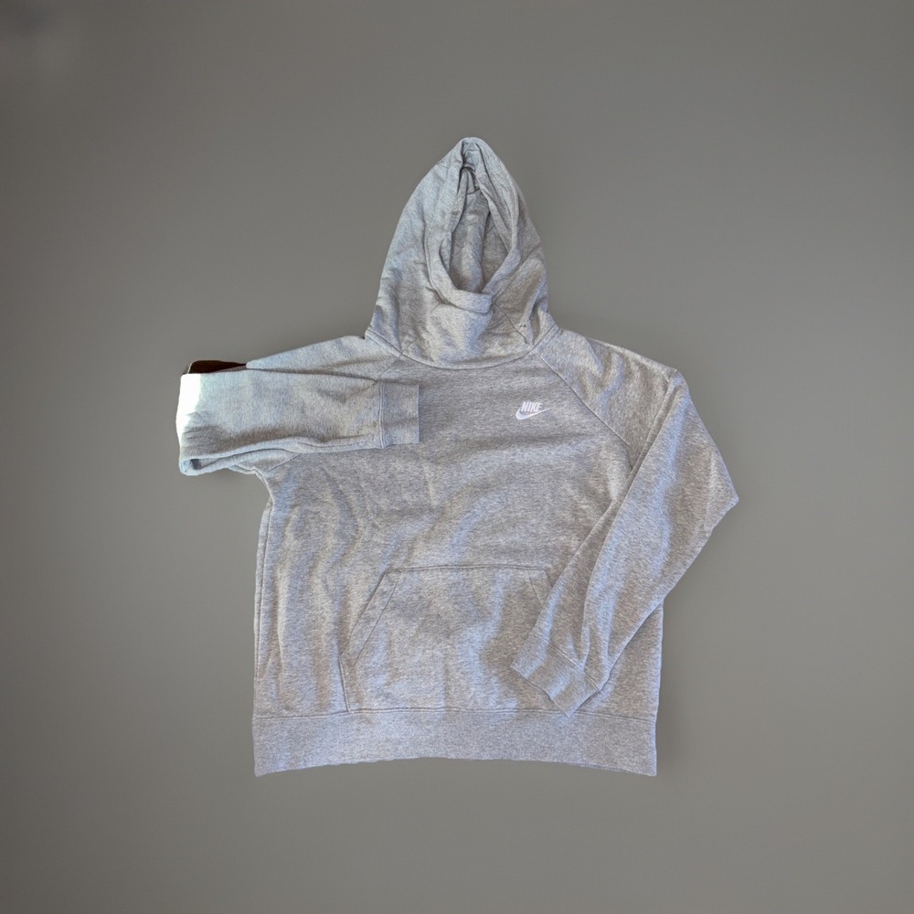 Authentic‎ Nike Tech Fleece Hoodie Jacket - Grey Heather - Size Medium